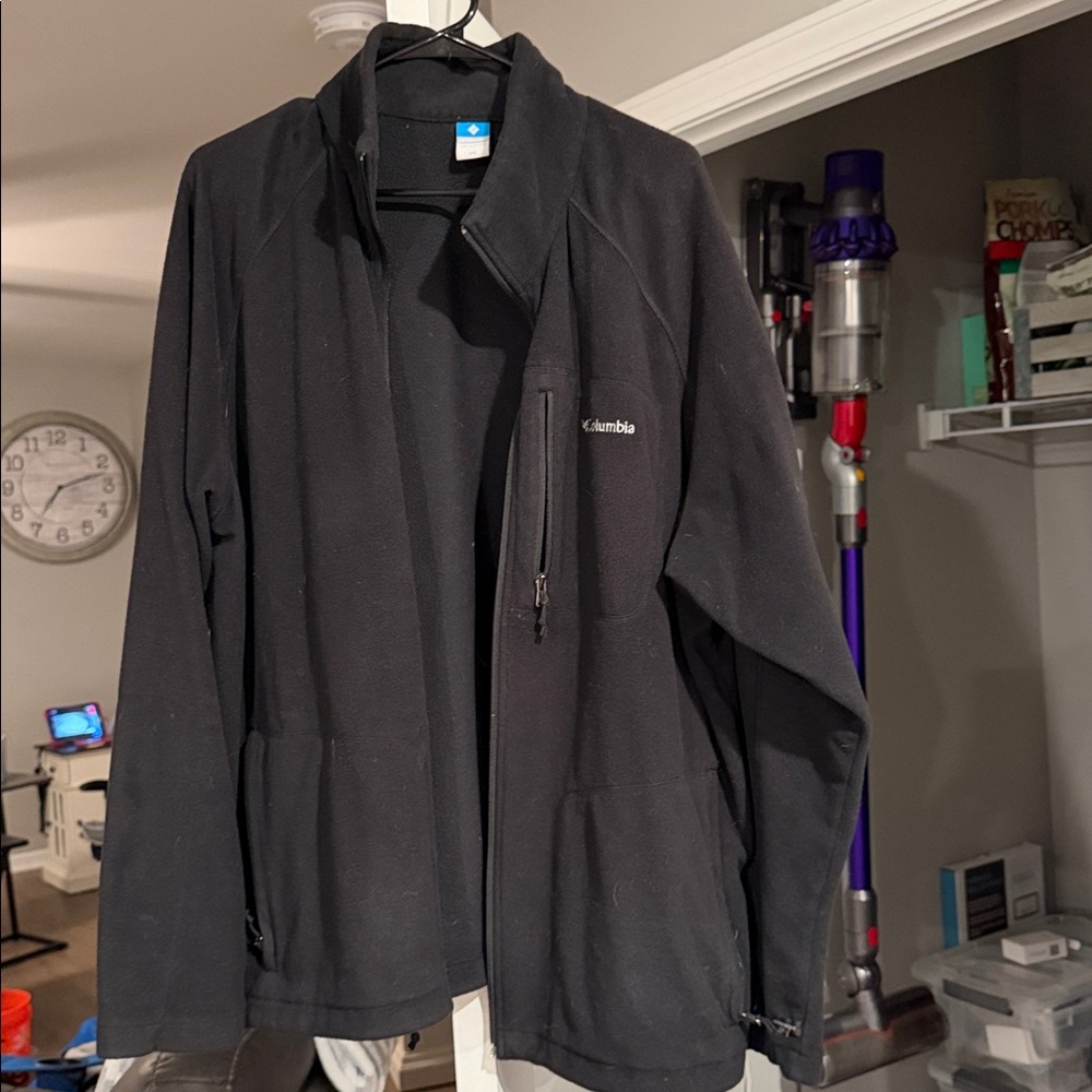 Men’s XXL Columbia Black Full-Zip Jacket